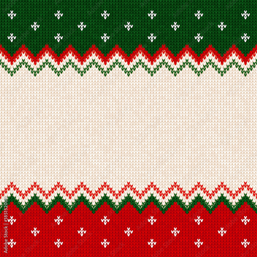 Ugly Christmas Sweater Background
