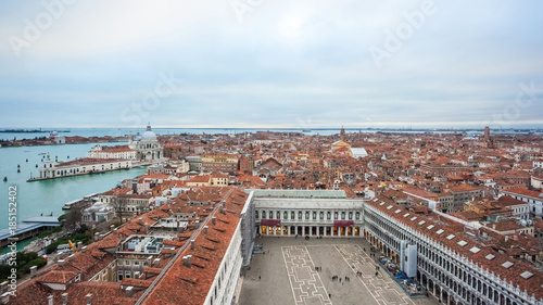 Panoramic view of Venice from the Campanile di San Marco