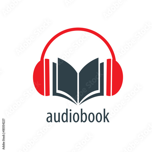 Audiobook. Vector logo template