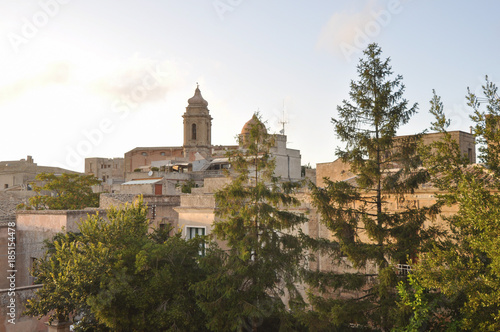 View of the city of Erice