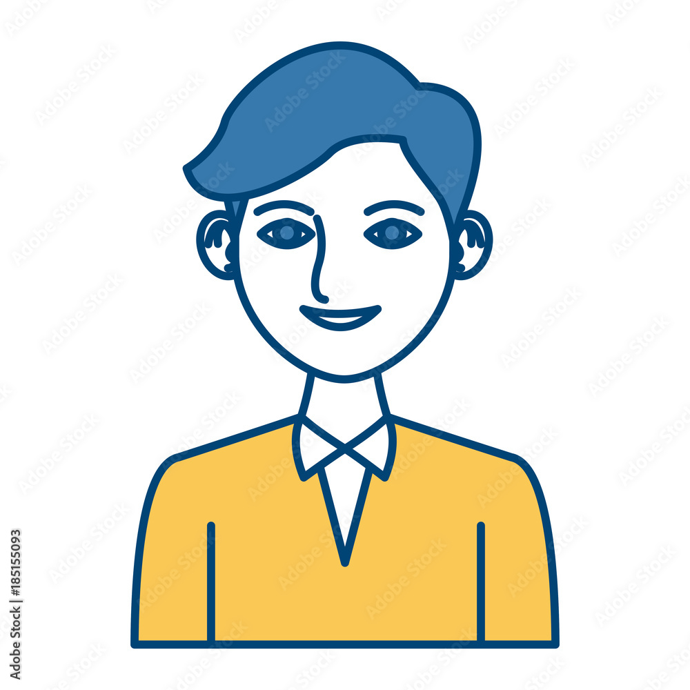 Young man with elegant clothes