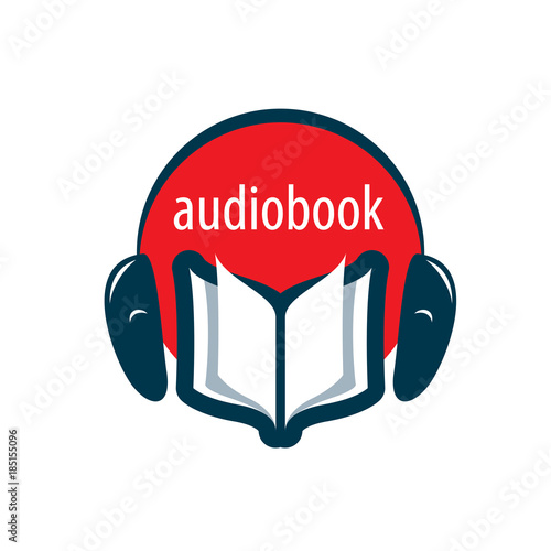 Audiobook. Vector logo template