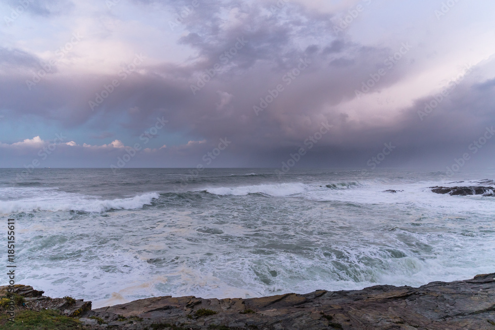 swell in the Galician coast of Ribadeo swell in the Galician coast of Ribadeo