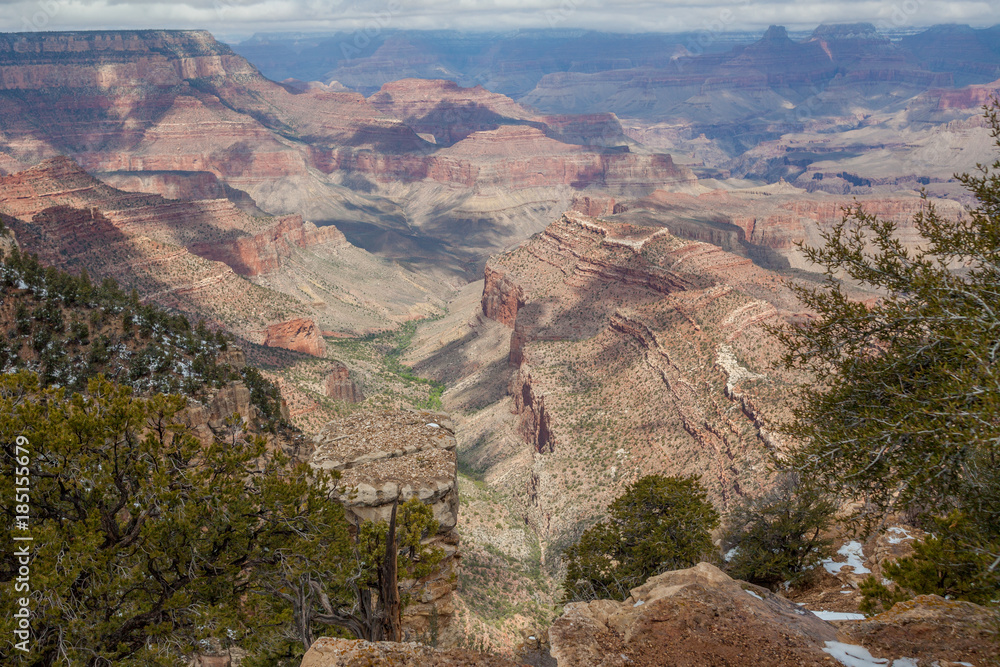 Grand Canyon Winter Landscape