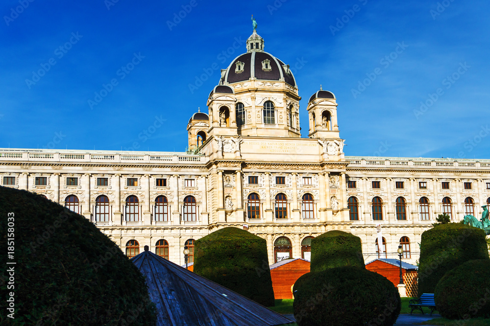Natural history museum in Vienna - Naturhistorisches Museum Wien, capital city of Austria downtown