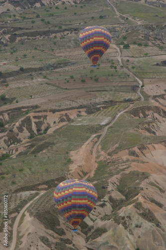 Capadocia, región histórica de Anatolia Central, en Turquía, que abarca partes de las provincias de Kayseri, Aksaray, Niğde y Nevşehir. photo