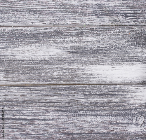 Gray wooden background texture table or plank.