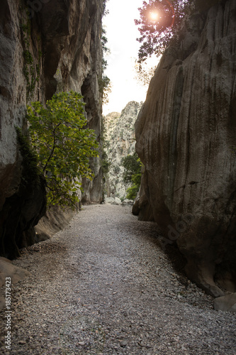 Sa Calobra - Torrent de Pareis impressive gorge 
