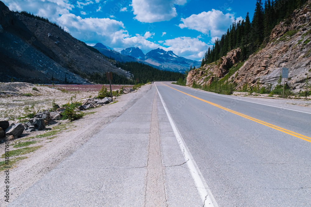 Naklejka premium Icefield Parkway