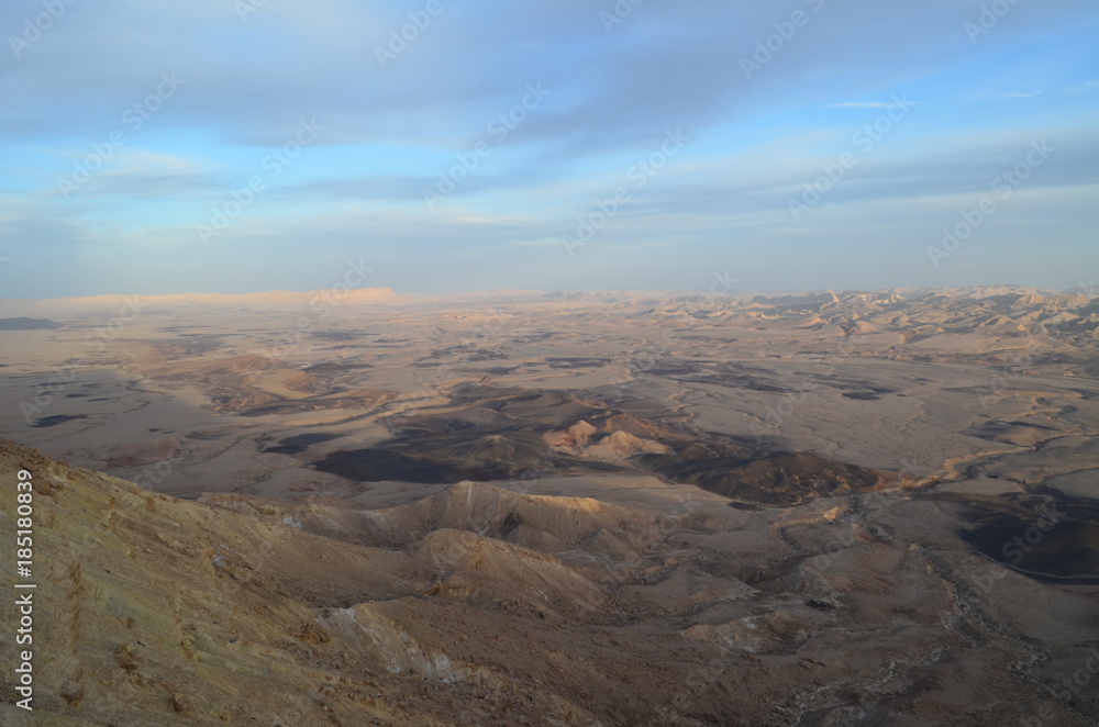 mitzpe ramon il cratere del deserto del Negev
