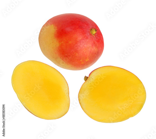Fruit mango isolated on white background