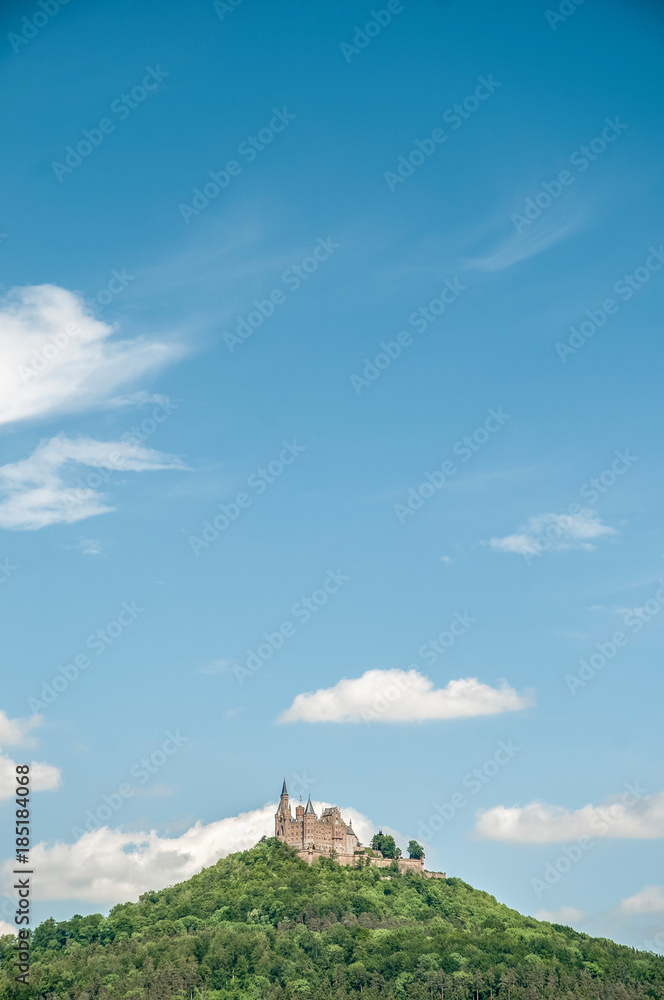 Hohenzollern Castle in Baden-Wurttemberg, Germany