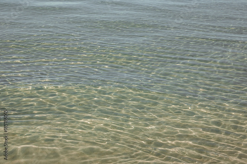 Crystal clear water