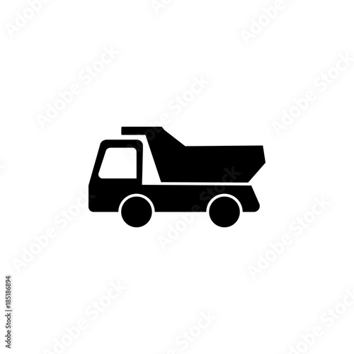 Toy Truck Icon. Children toys Icon. Premium quality graphic design. Signs, symbols collection, simple icon for websites, web design, mobile app