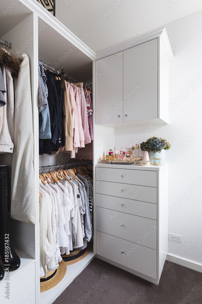 Luxurious Renovation of His & Her Closet