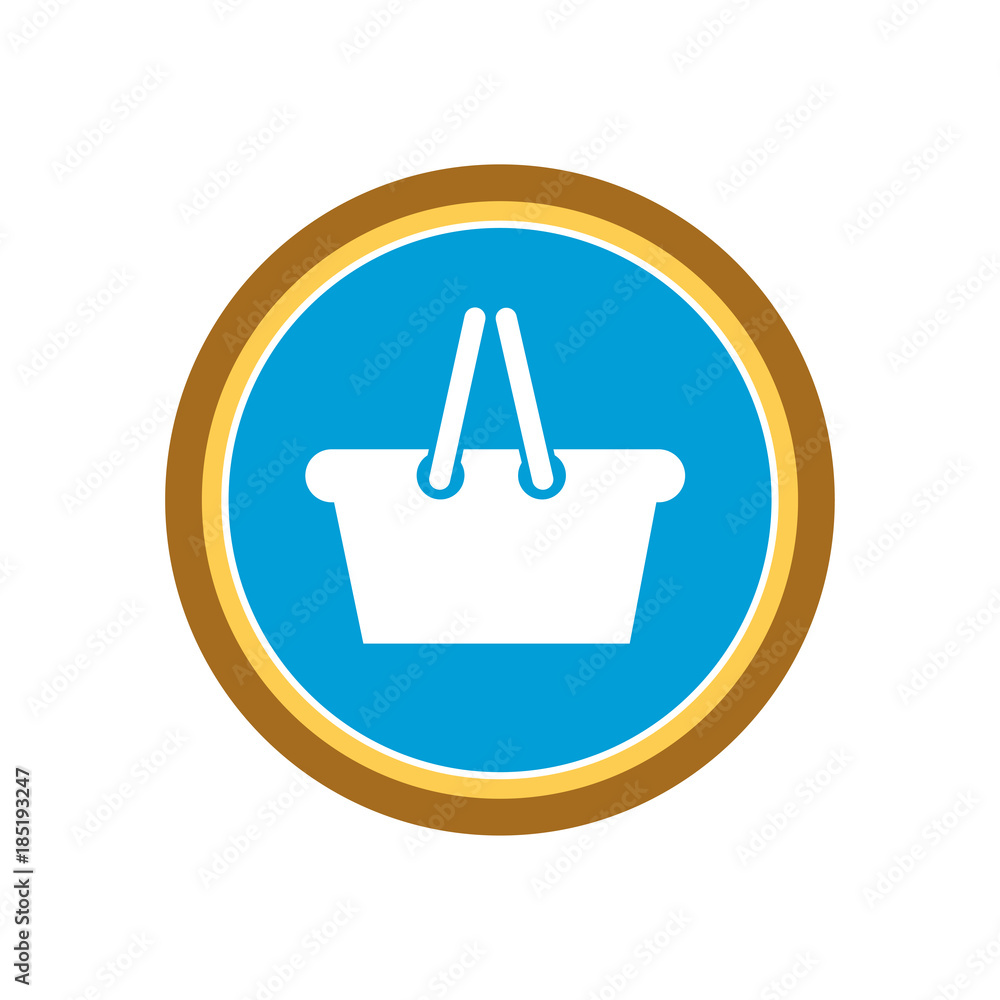 Shopping Basket icon. Vector Illustration Shopping Basket icon. Vector Illustration