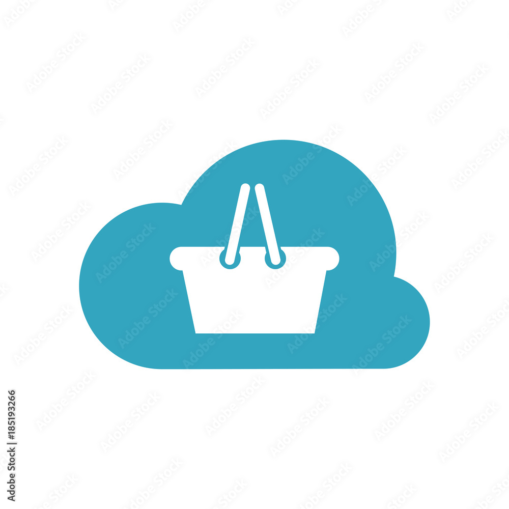 Shopping Basket icon. Vector Illustration Shopping Basket icon. Vector Illustration