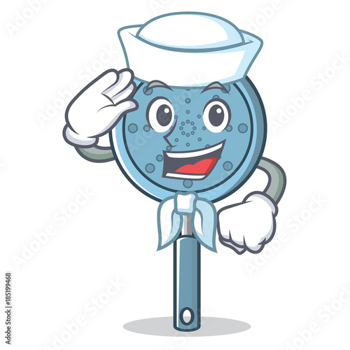 Sailor skimmer utensil character cartoon