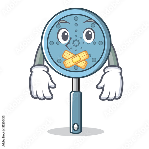 Silent skimmer utensil character cartoon