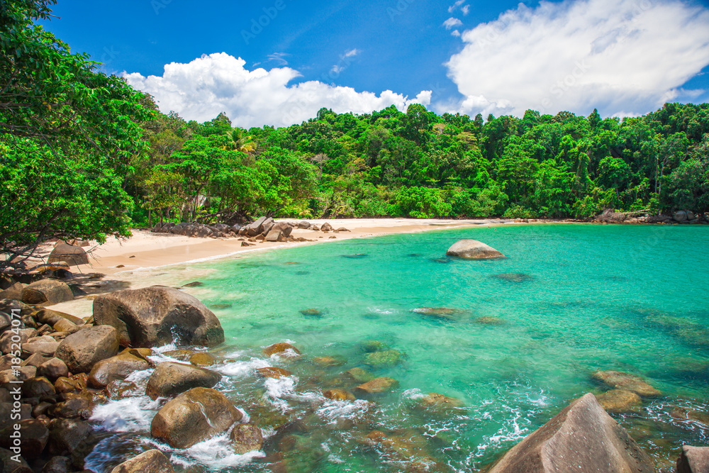 Obraz premium Sandy beach, Khao Lak, Thailand