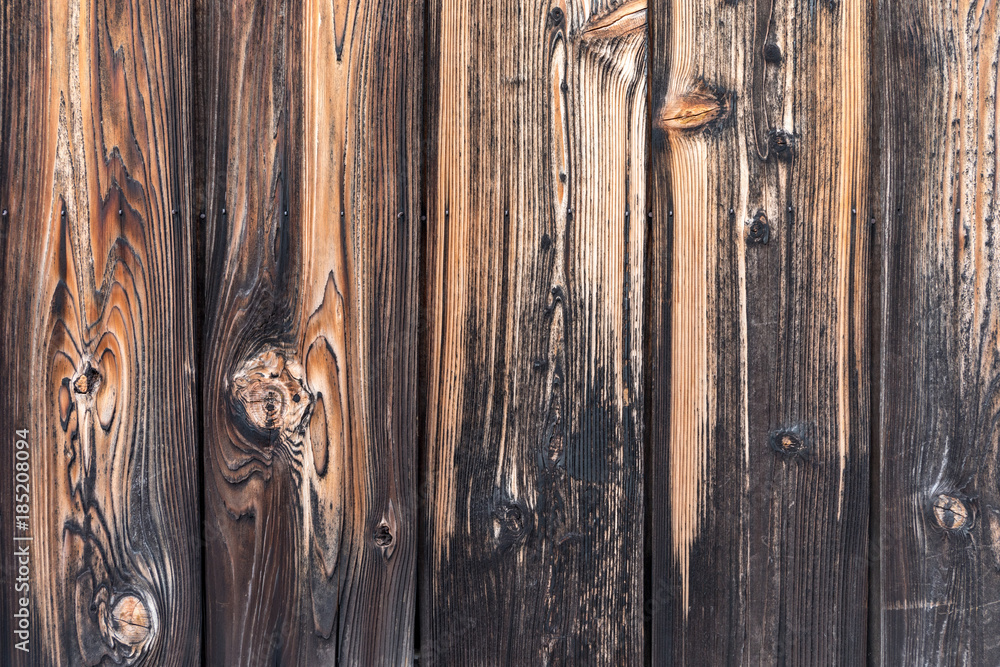 Wood grained textured background