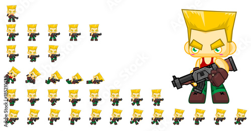 Soldier Game Character