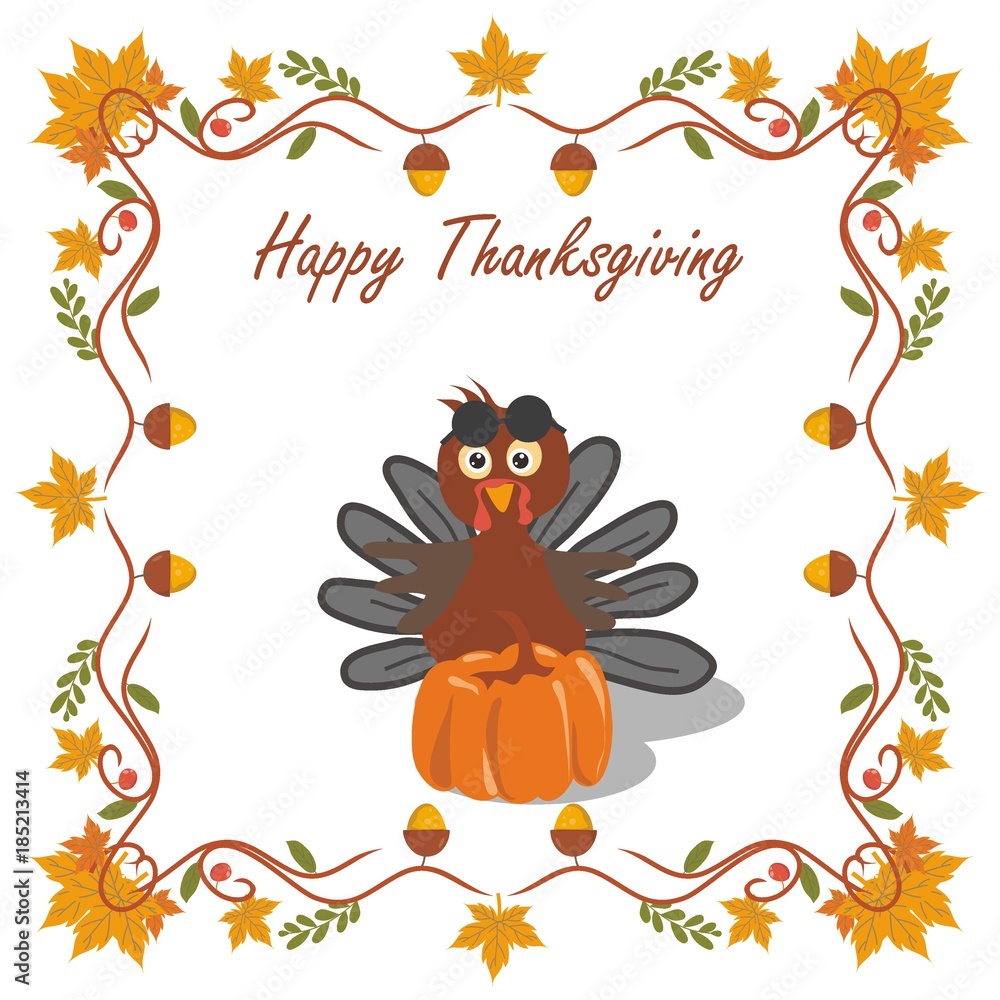 Thanksgiving Day Illustration Thanksgiving Day Illustration