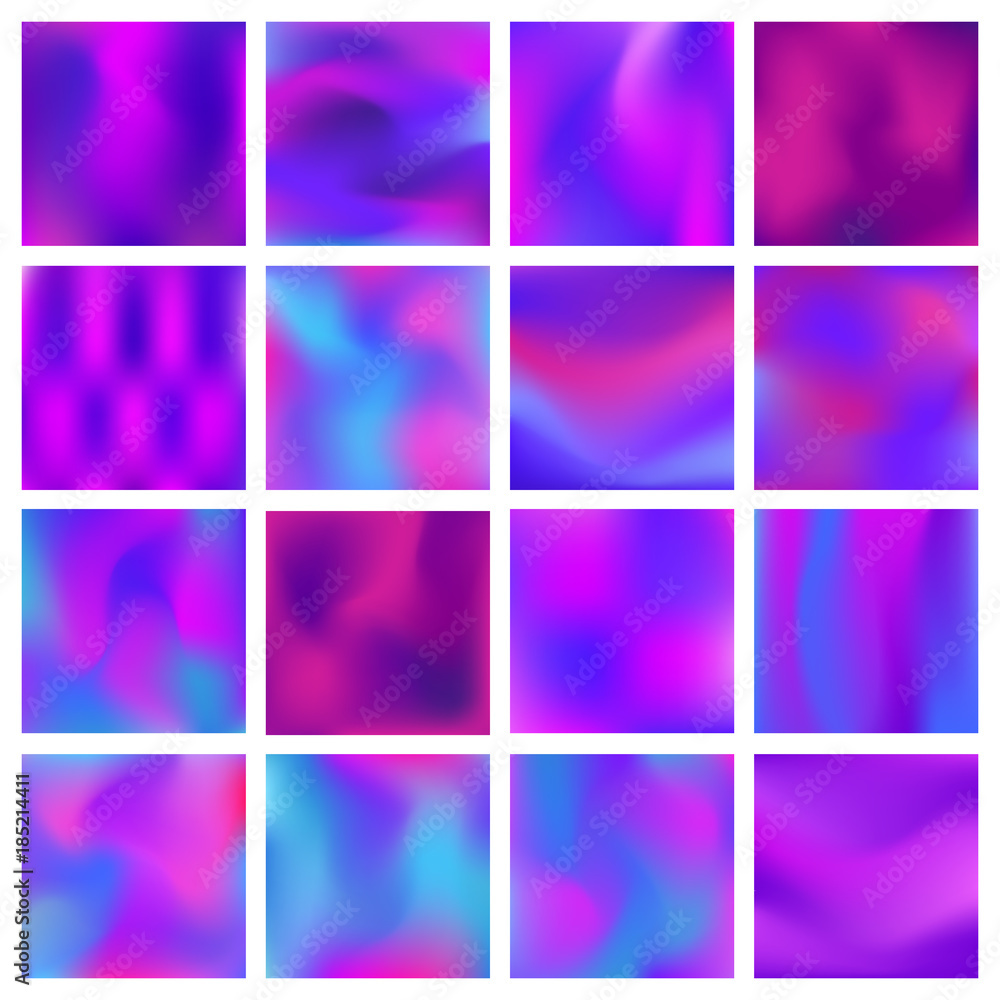 Ultra violet hologram set