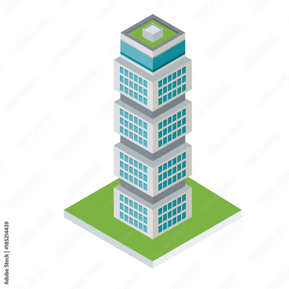 isometric multistorey buildings isometric multistorey buildings
