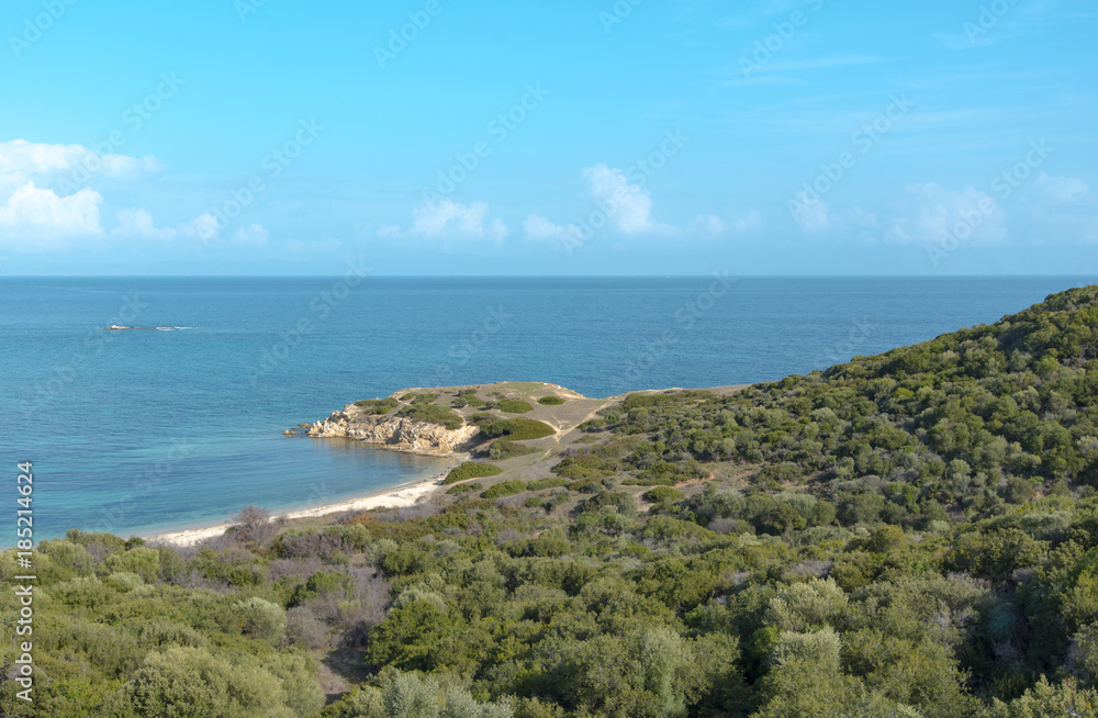 Panoramic view of Sea and coastline in Greece
Panoramic view of Sea and coastline in Greece