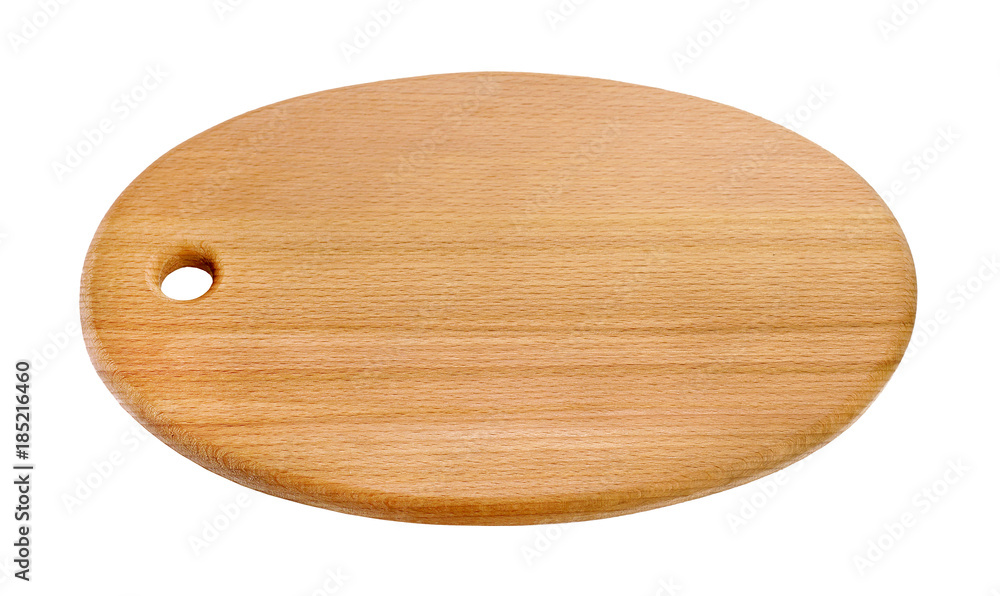 wooden board for kitchen utensils on white background wooden board for kitchen utensils on white background