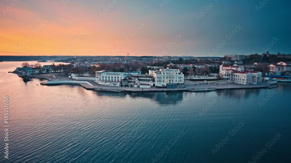 Cityscape of Crimean city Cityscape of Crimean city