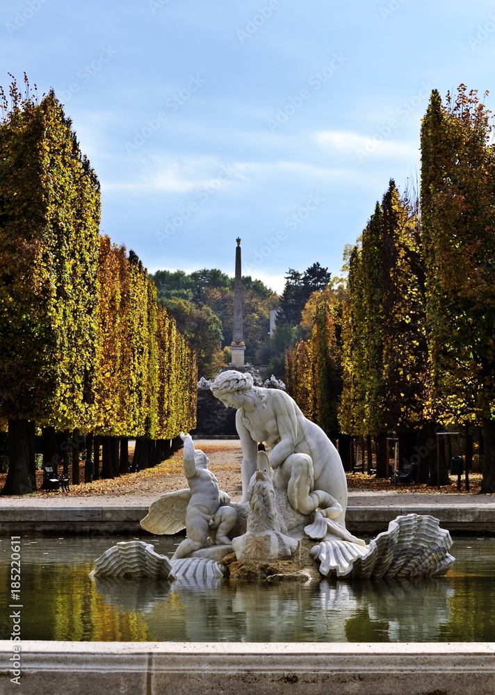 Obraz premium Schlosspark Schönbrunn
