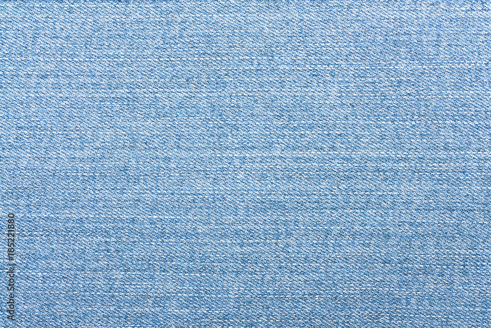 Light blue jeans texture. Denim fabric background. Stock Photo | Adobe Stock