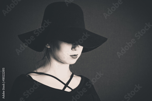 portraits on black background © mehmetcan