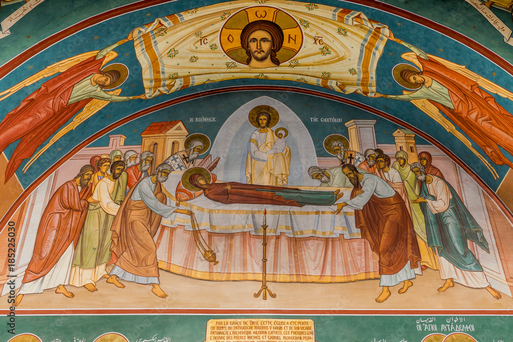 Naklejka premium Dormition of Theotokos