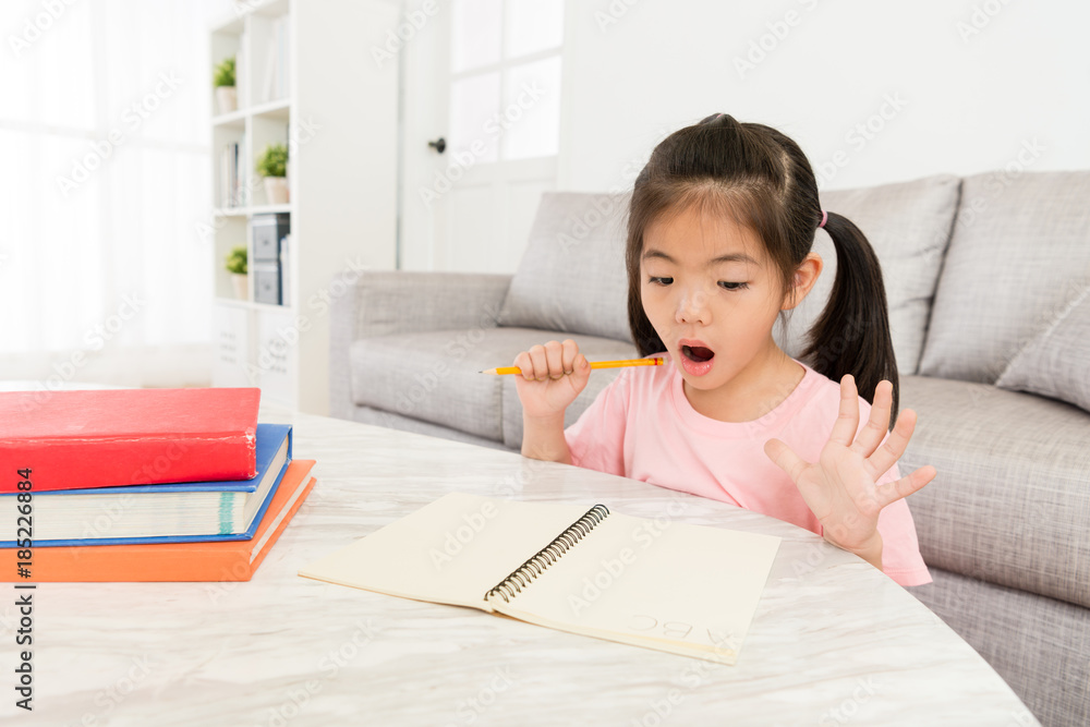 beautiful little girl preparing back to school beautiful little girl preparing back to school