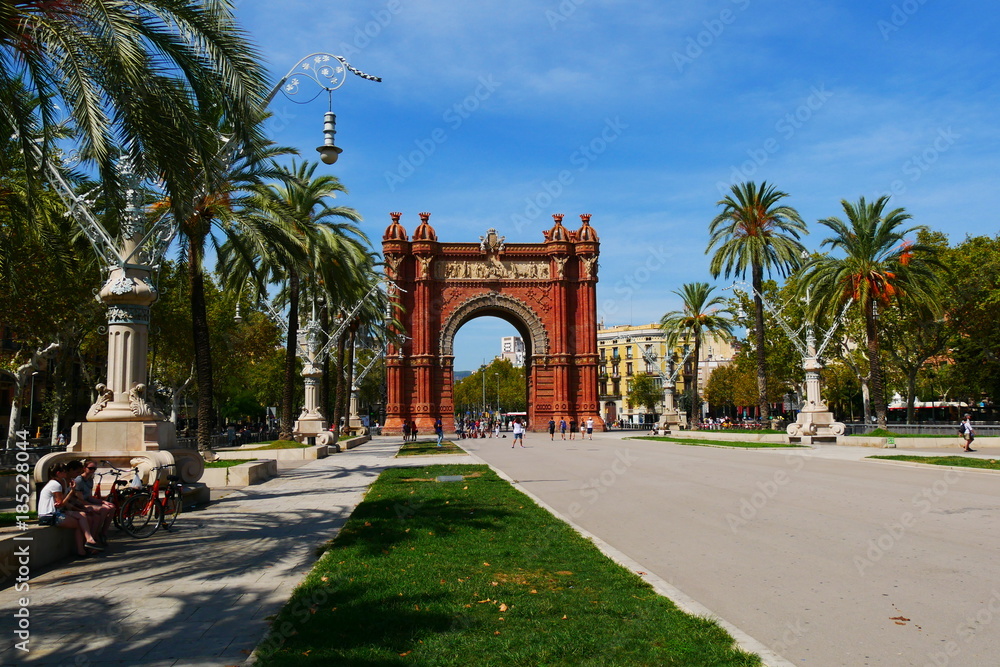 Arc de Triomf in Barcelona 