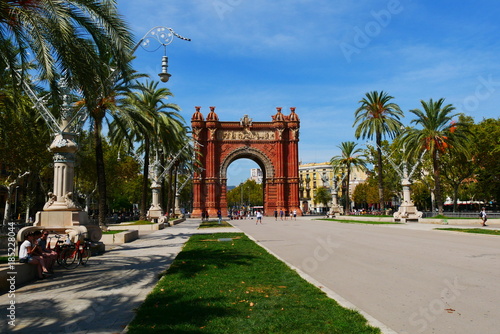 Arc de Triomf in Barcelona 