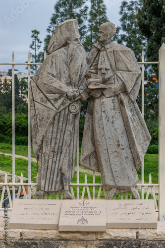 Фотография The Basilica of the Annunciation - statue of reconciliation