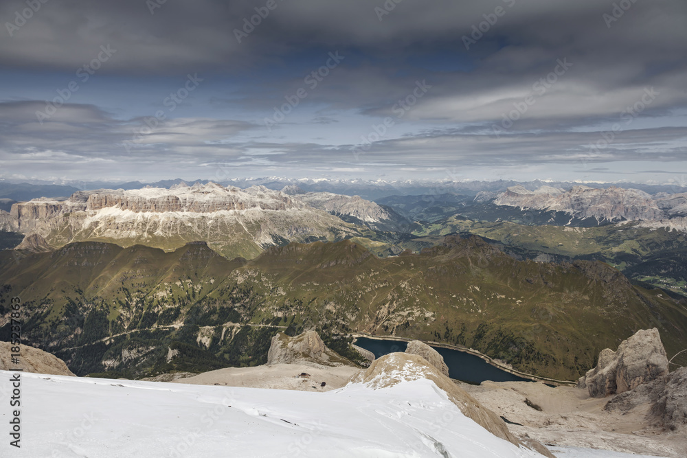 Landschaft in den italienischen Alpen