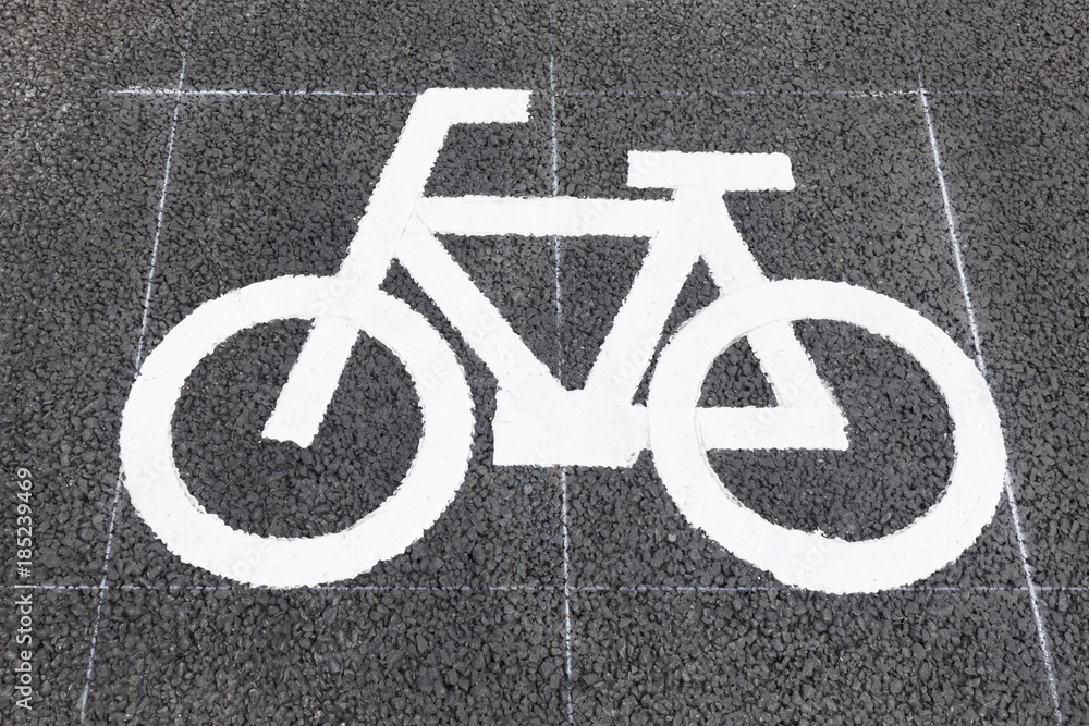 道路標示 自転車マーク 道路標示 自転車マーク