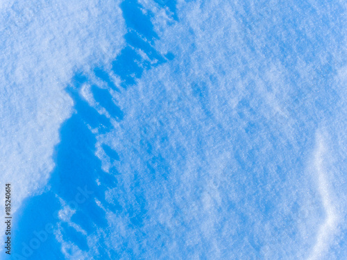 The texture of the snow. Snow macro. Snowflakes