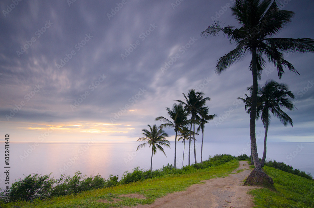 Sunset at Malimbu Hill, Lombok Island, Indonesia Sunset at Malimbu Hill, Lombok Island, Indonesia