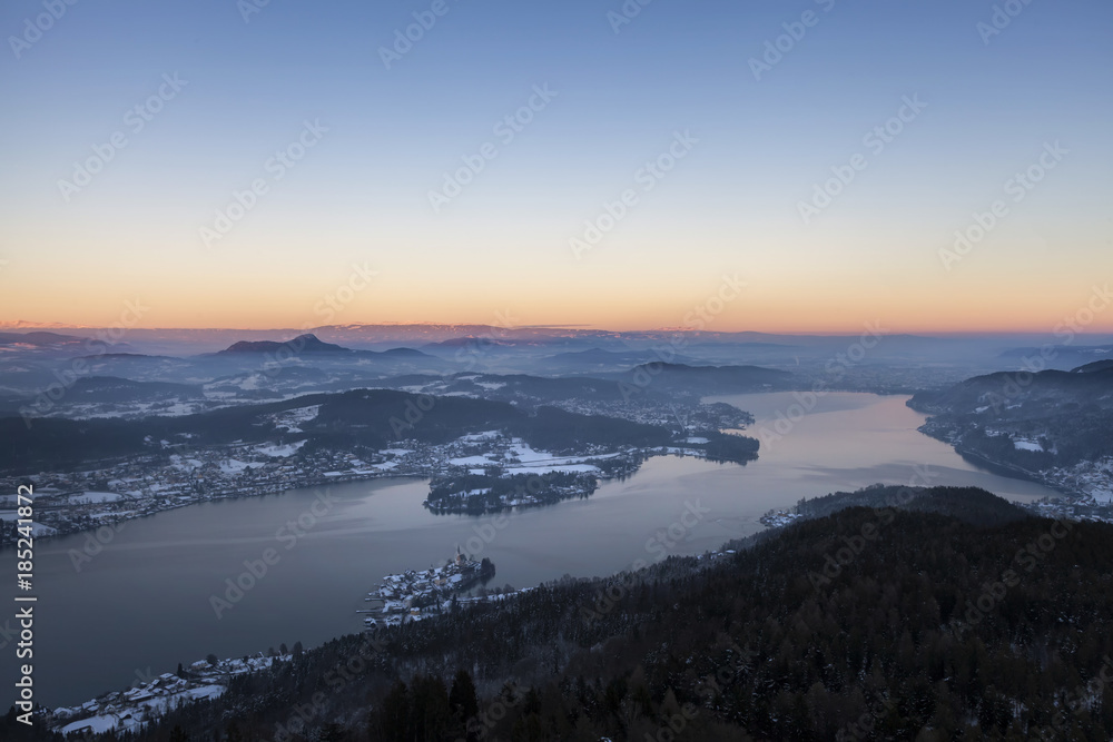 Winterlandschaft in Kärnten