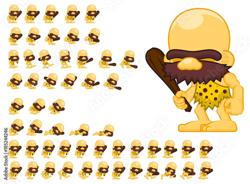 Cavemen Game Character