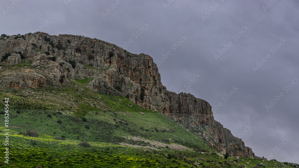 Mountain near Sea of Galilee
