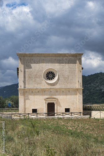 Medieval church of Civitaretenga (Abruzzi, Italy) photo