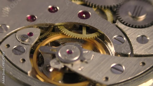 Wallpaper Mural clock mechanism close-up view Torontodigital.ca