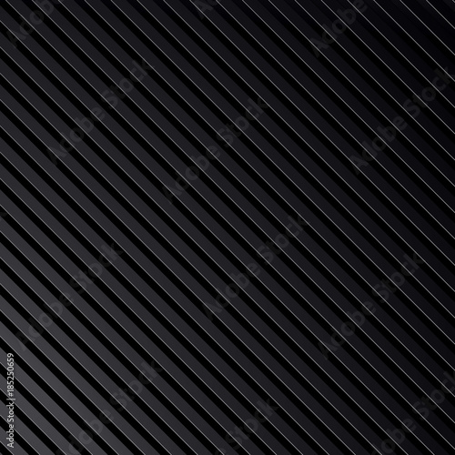 Dark vector background with alternating flat metal stripes
